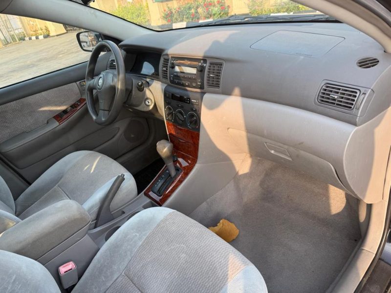 TOYOTA COROLLA 2007 MODEL