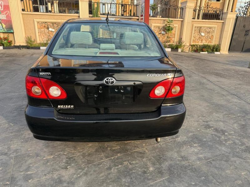 TOYOTA COROLLA 2007 MODEL