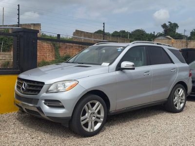 MERCEDES BENZ ML350 2013 MODEL SILVER
