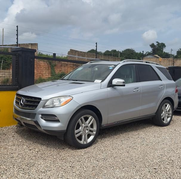 MERCEDES BENZ ML350 2013 MODEL SILVER